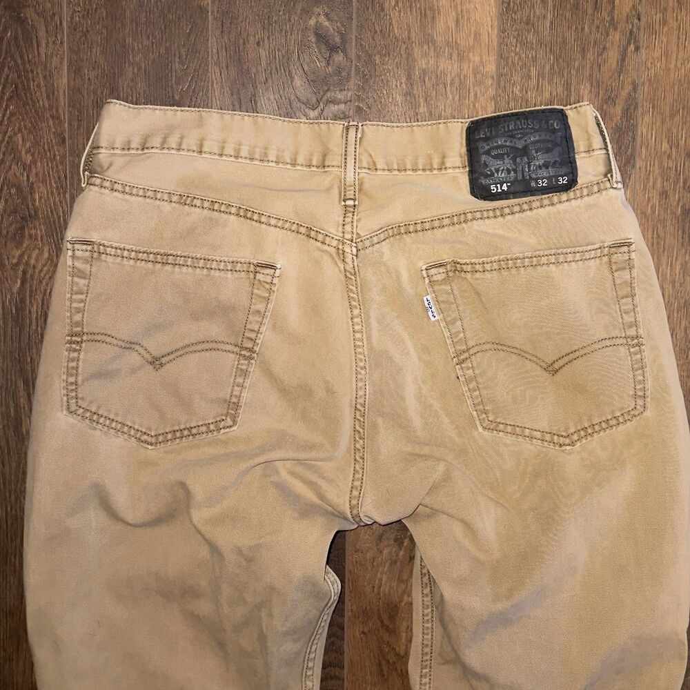 Levi's 514 Men’s Jeans Khaki Size 32x32 Straight Fit
